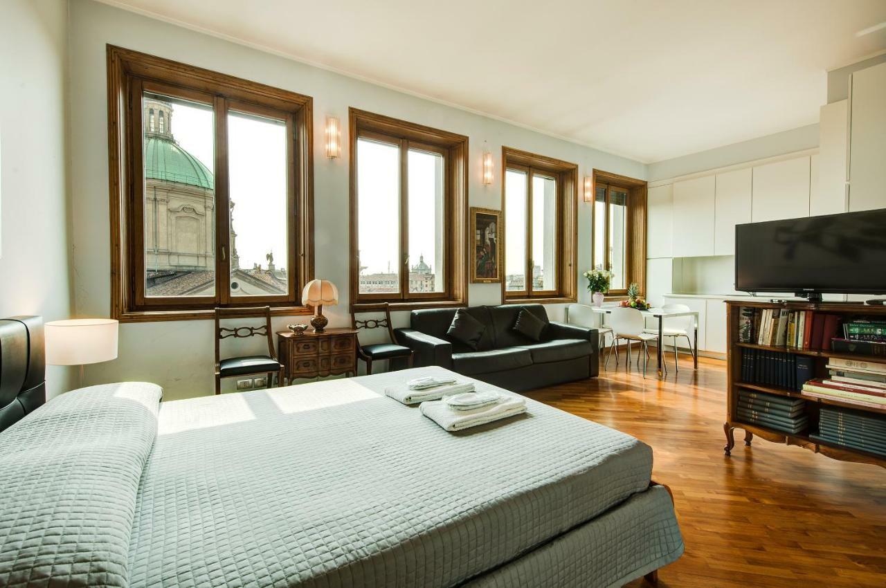 Bnbutler - Duomo Apartment - Galleria Unione Milan Luaran gambar